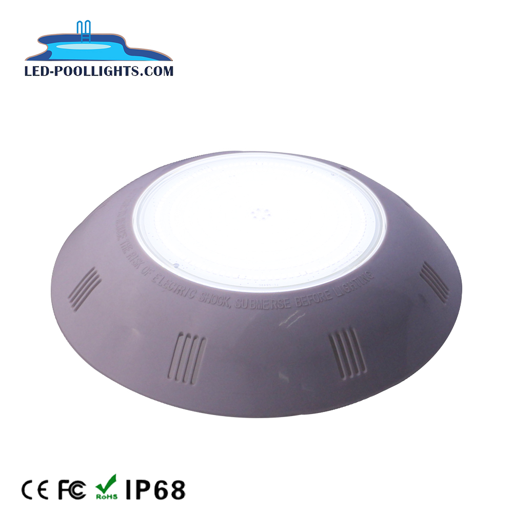 IP68 Waterproof Resin Filled Surface Mounted LED Pool Light AC12V Underwater Swimming Pool Lamp for Concrete/Vinyl Pool