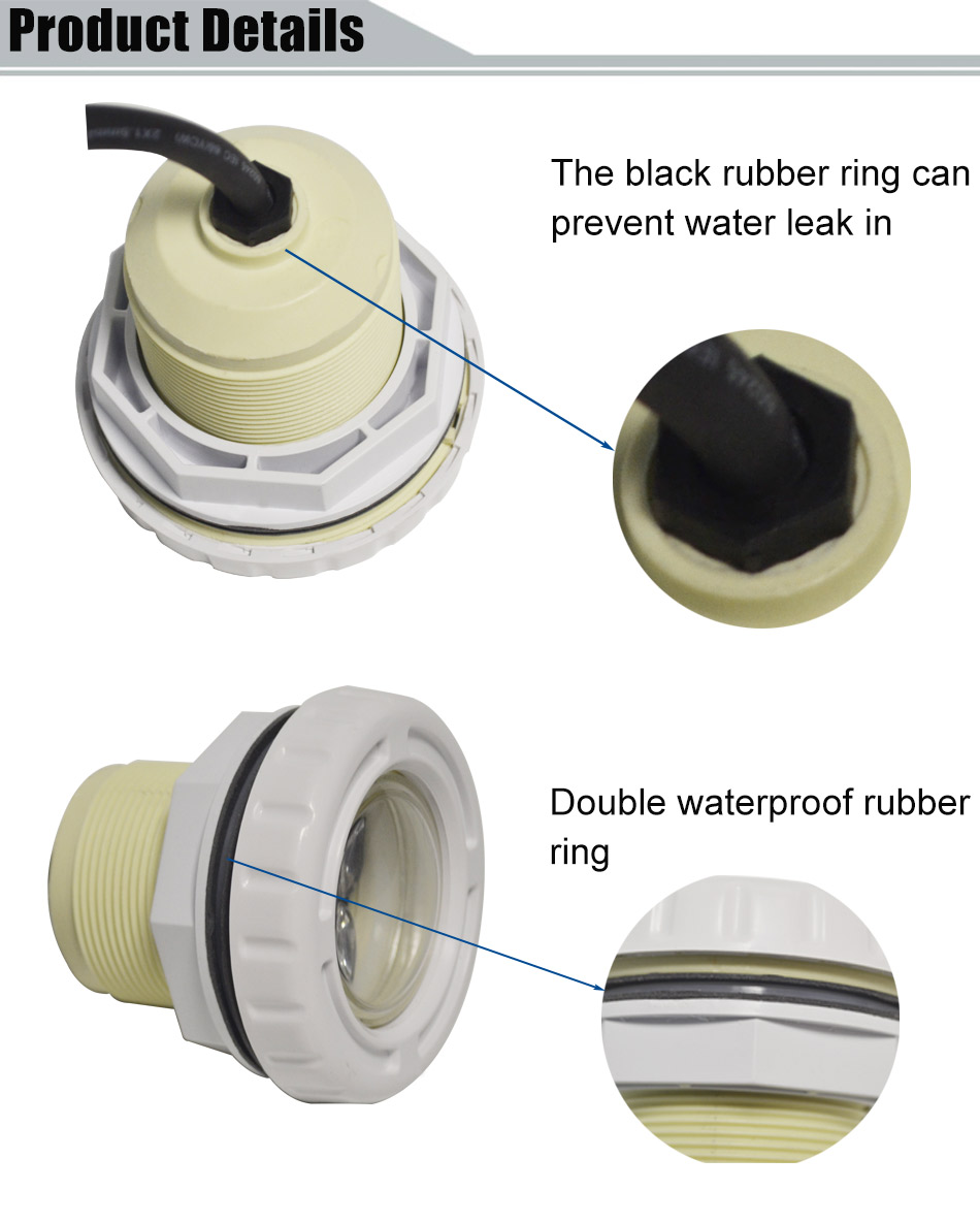 Led Pool Bulb Light Installation