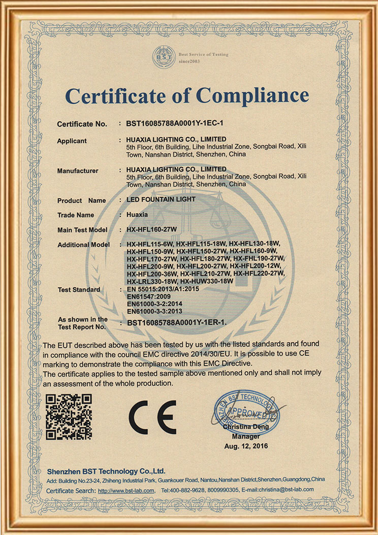 Certificate 1