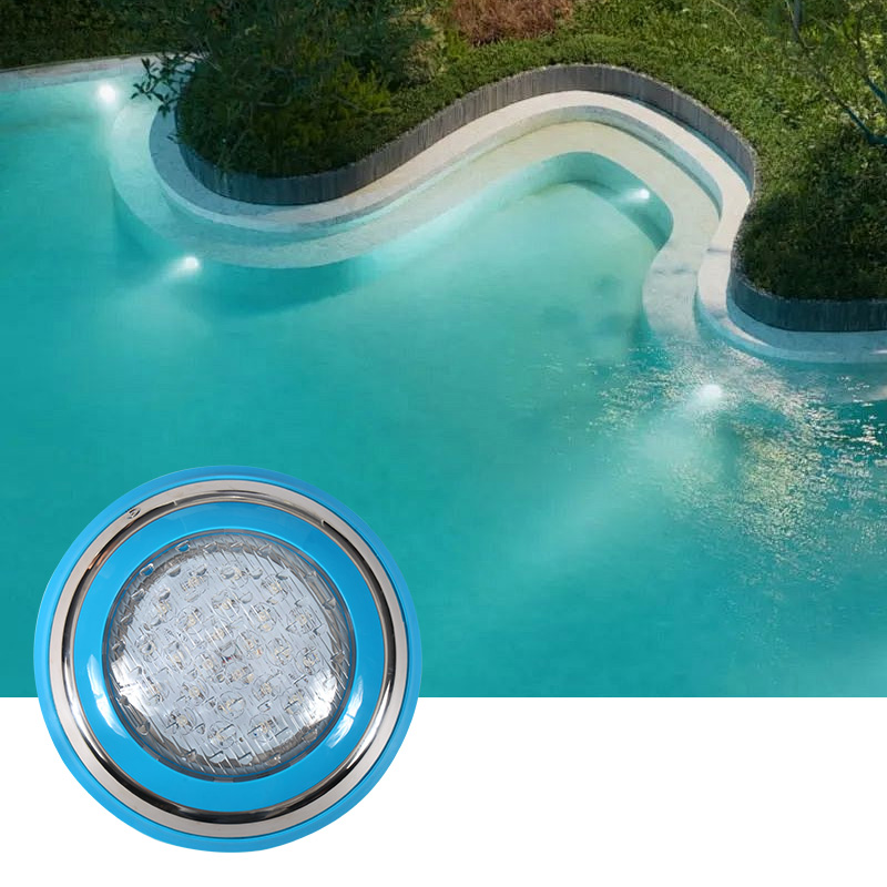 Smart IP68 Stainless Steel LED Underwater Swimming Pool Light Wall-Mounted &amp; Recessed Spotlight for Pool Sauna Landscape