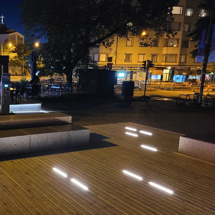 Underground Light Installation 1