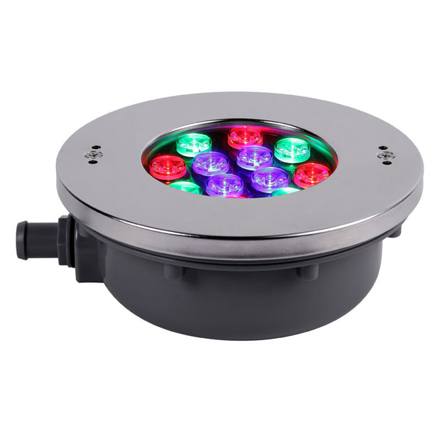 IP68 Astral Niche Concrete Pool Flat Par 56 12V 18W RGB Swimming Pool Bulb LED Underwater Light Garden Dimmable High CRI 90