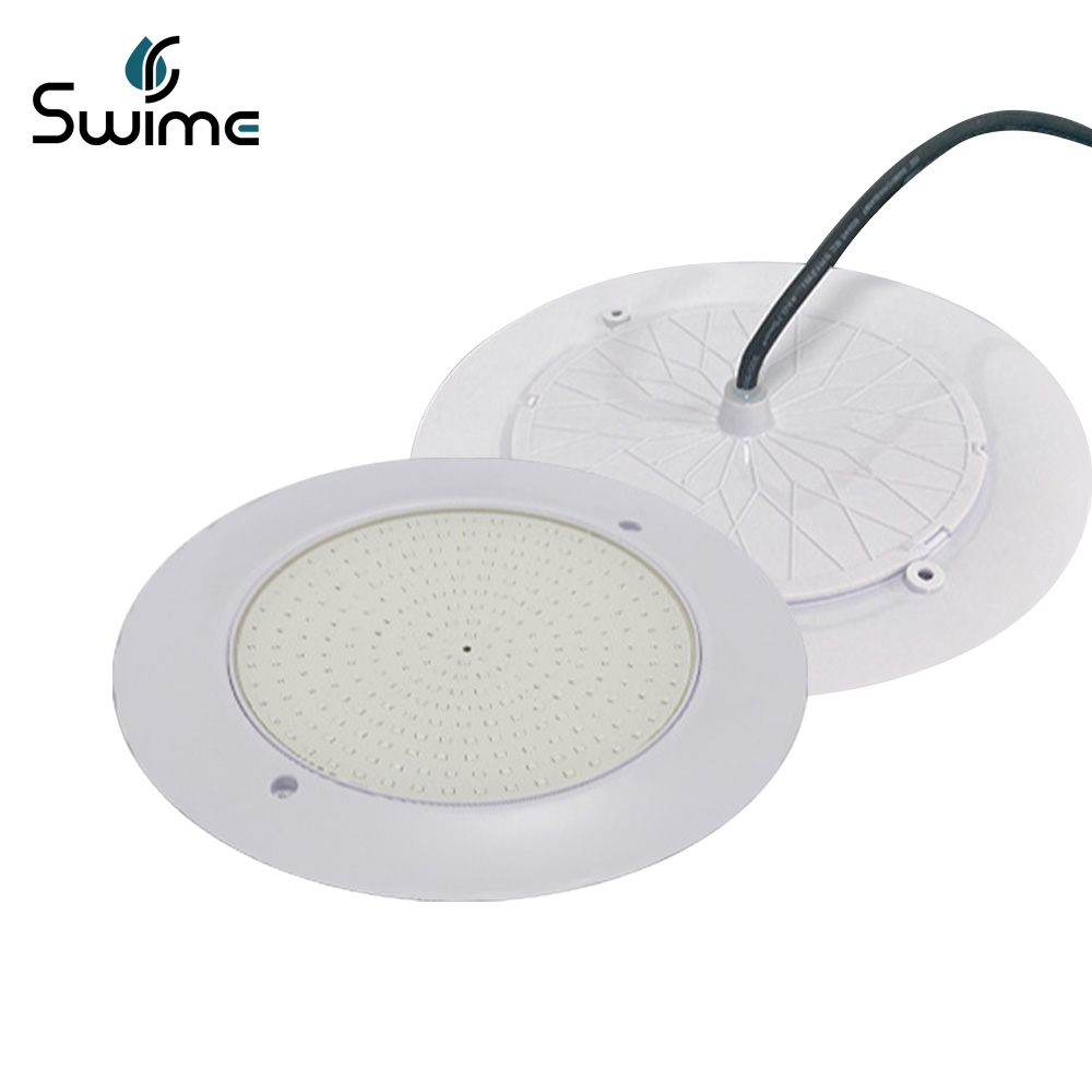 25w Power Supply Slim Flat Swimming Pool Floating Led Lights Step Light with Battery for Aquariums