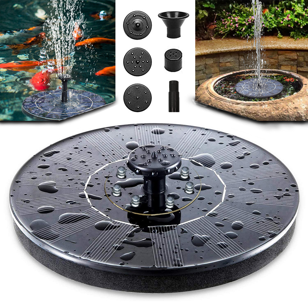 LED Colorful Water Floating Pump Fountain Light for Pool Swimming Pool Spa Pond Outdoor Garden Villa Hotel Yard