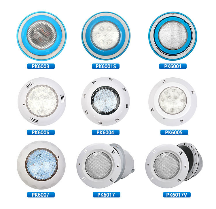 Recommended pool lighting products catalog