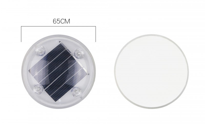 Outdoor Waterproof IP67 IP68 Solar Automatic Charging RGB LED Garden Path Swimming Pool Underwater Light Underground Light