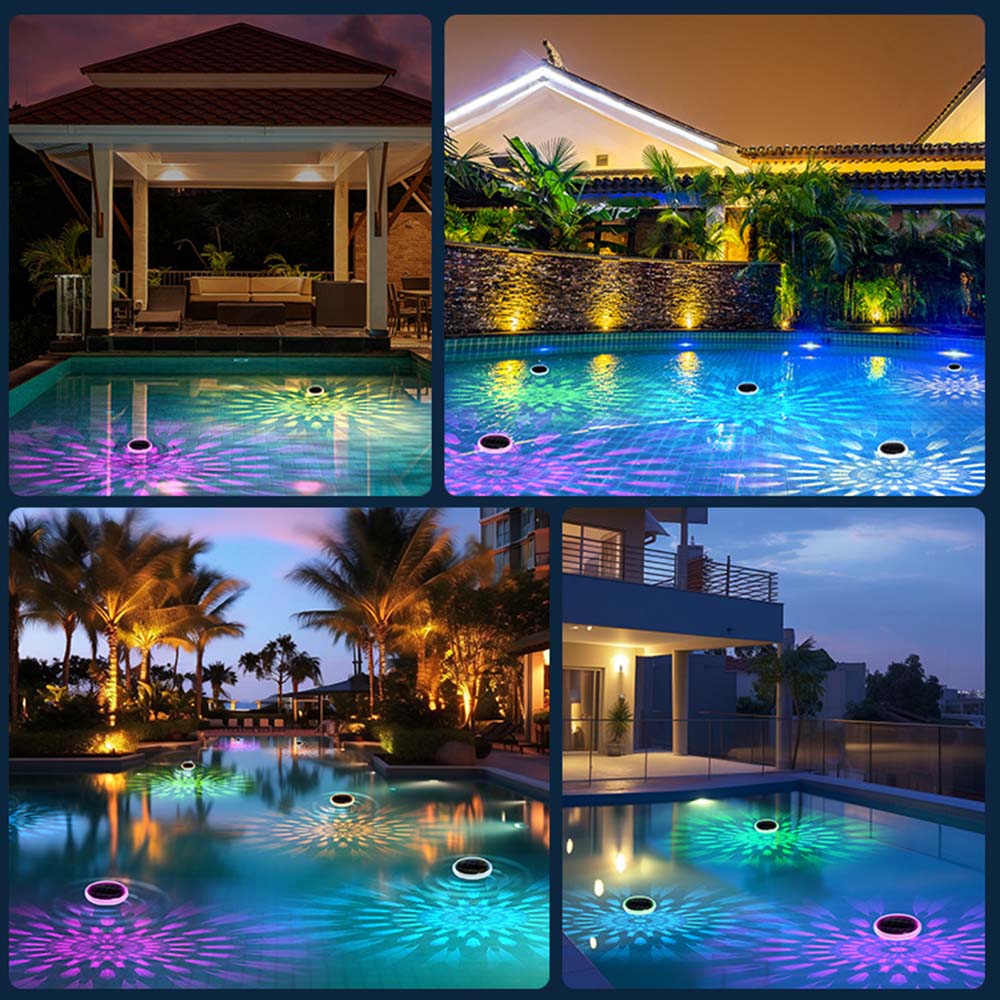 Solar Led Pool Light View 2