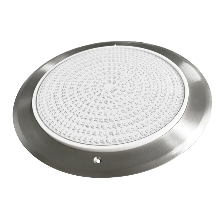 2025 Upgraded 304 Stainless Steel ABS Plastic 36W RGB LED Pool Light IP68 Color Change Concrete Pool Vinyl Liner Landscape PAR56