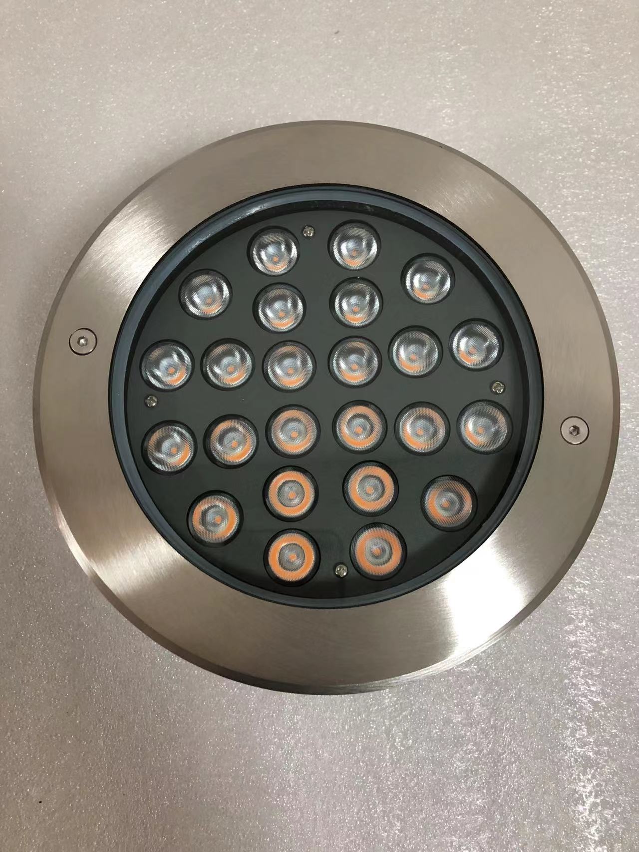 18W Outdoor /underwater Lights Garden Floor Underground Light With 3000k 4000k,5000k 6000k Rgb Ac85-265v