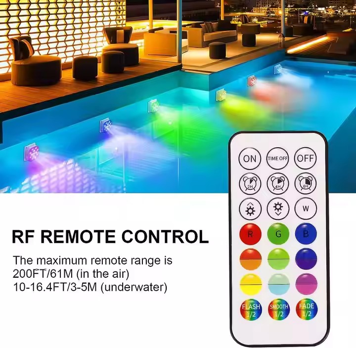Magnetic Rechargeable LED Floating Light IP68 Swimming Pool Light