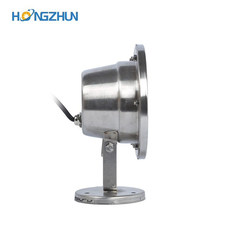 Outdoor Waterproof IP68 Stainless Steel RGB LED Pool Lights 3W 6W 9W 12W 15W 18W RGB Underwater Boat Light for Swimming Pools