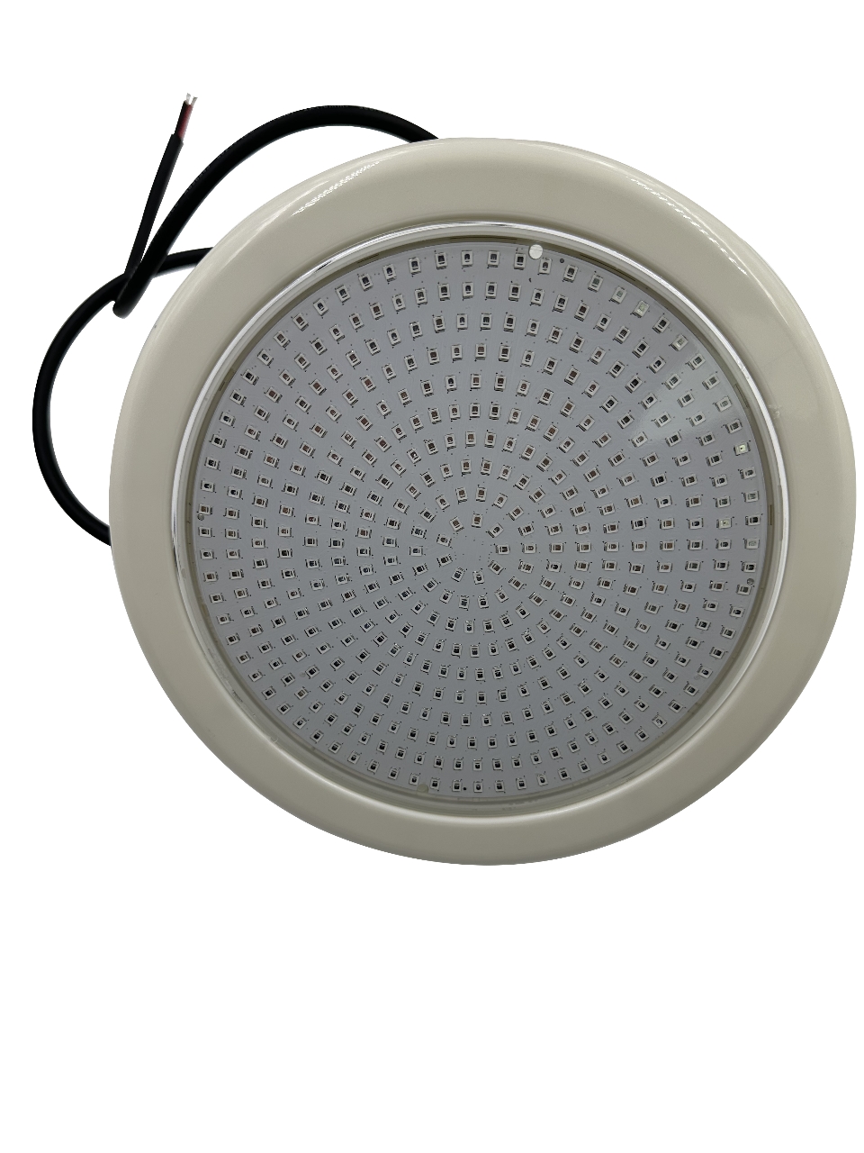AC 12V Vinyl Liner Pool LED Light IP68 ABS Resin 25W RGB Warm White Rechargeable Remote Control Surface Mount
