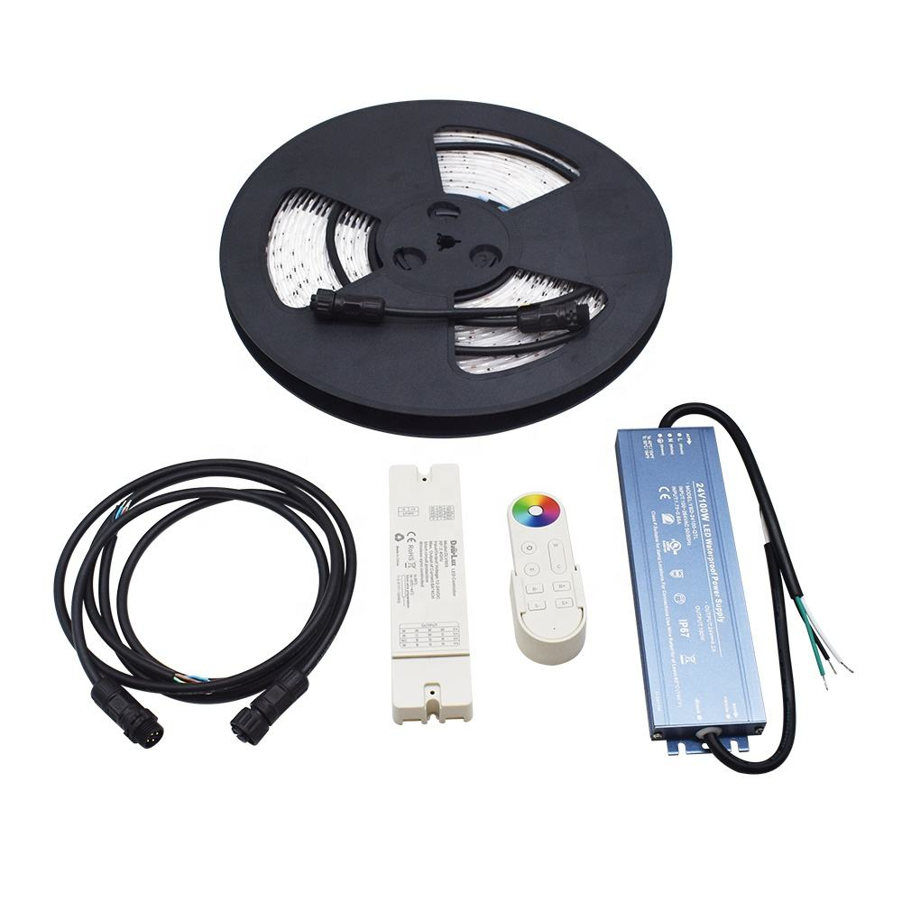 PU IP68 Underwater LED Strip Light 24V LED Neon Flex Strip Waterproof For Pool Lighting And Fountain Lighting