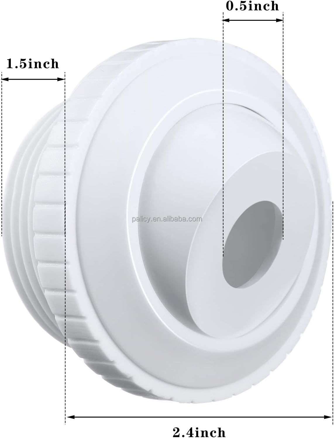 1-1/2 Inch MIP Thread 3/4 Inches Pool Jet Nozzle SP1419d Flow Inlet Directional Pool Return Fittings Tools & Accessories