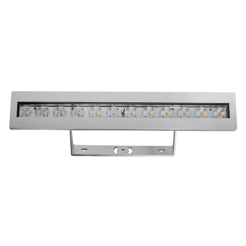 60W RGBW Outdoor Landscape Wall Mounted 316L SS LED Waterfall Underwater IP68 Light DMX512/RDM Pool Lights
