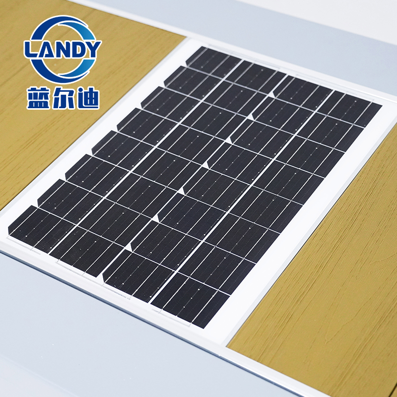 24V 400W Solar Energy Sliding Rail Motorised Pool Cover Roller UV-Resistant Electric Pool Cover Reel For Above Ground Pool