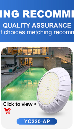 10Mm Resin Filled Led Pool Lamp DC12V Low Voltage Rgb Smart App Wifi Music Controlled Kit Stainless Steel Inground Pool Light