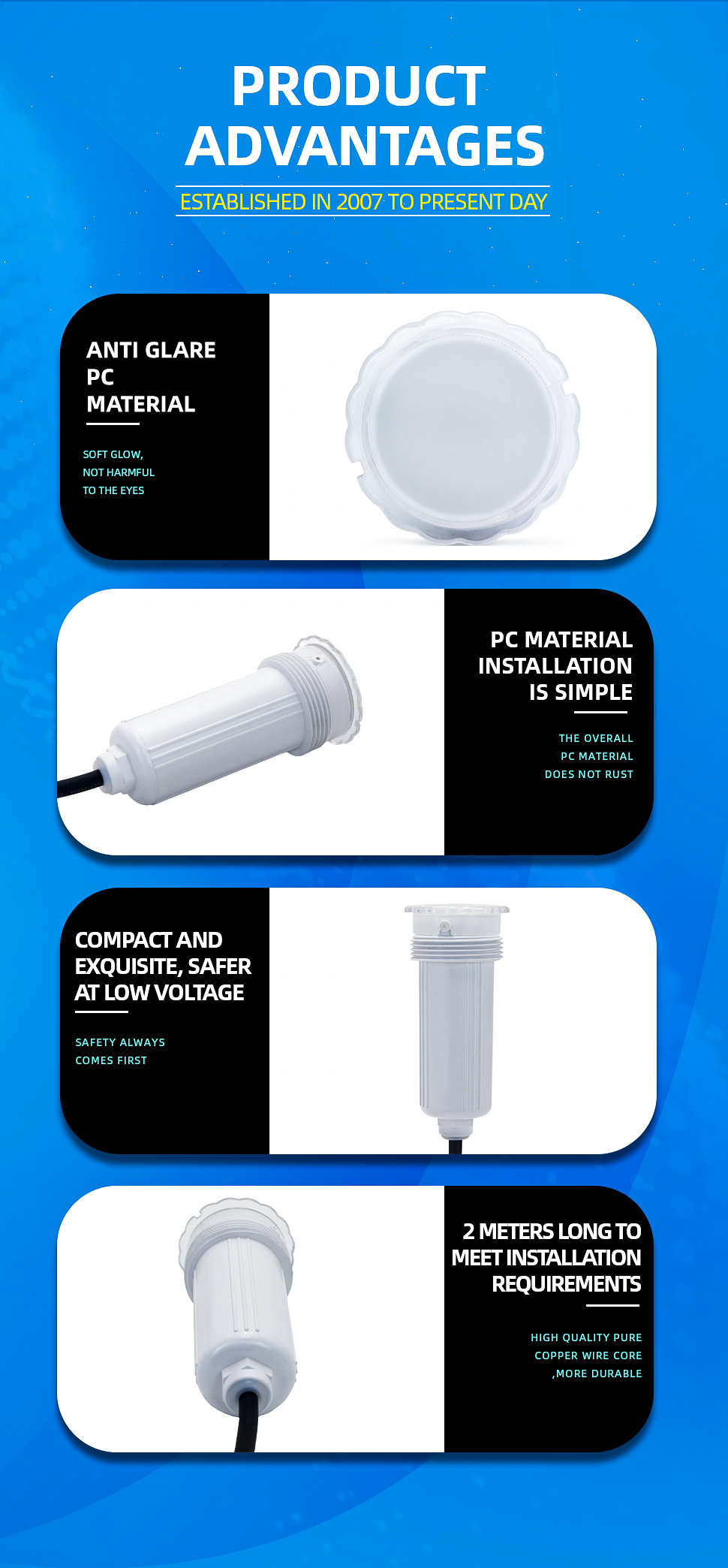 LED Pool Light Showcase 4