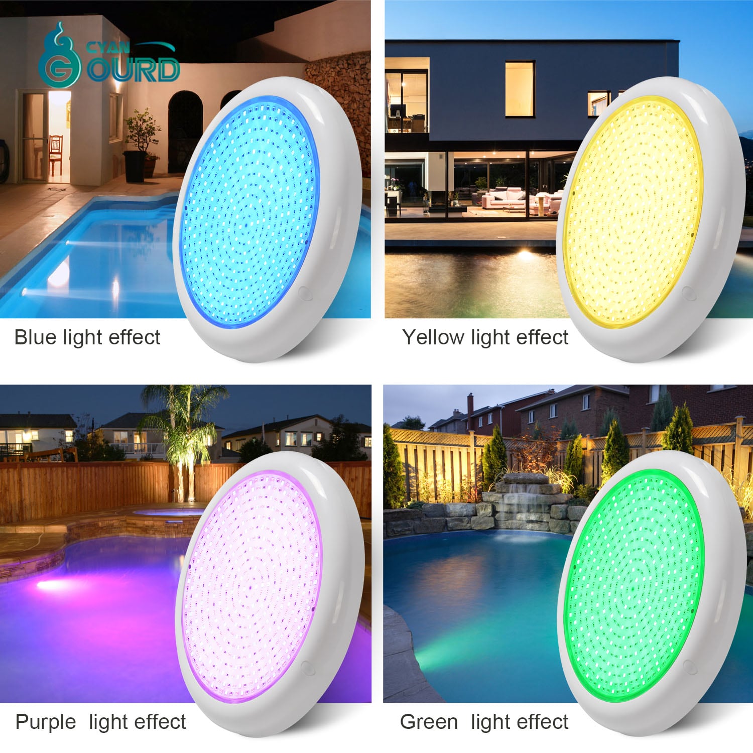 Ip68 Waterproof 12v Rgbw Wifi Control Smart App Tuya Remote Control For Swimming Pools Wholesale Supplier Led Pool Light