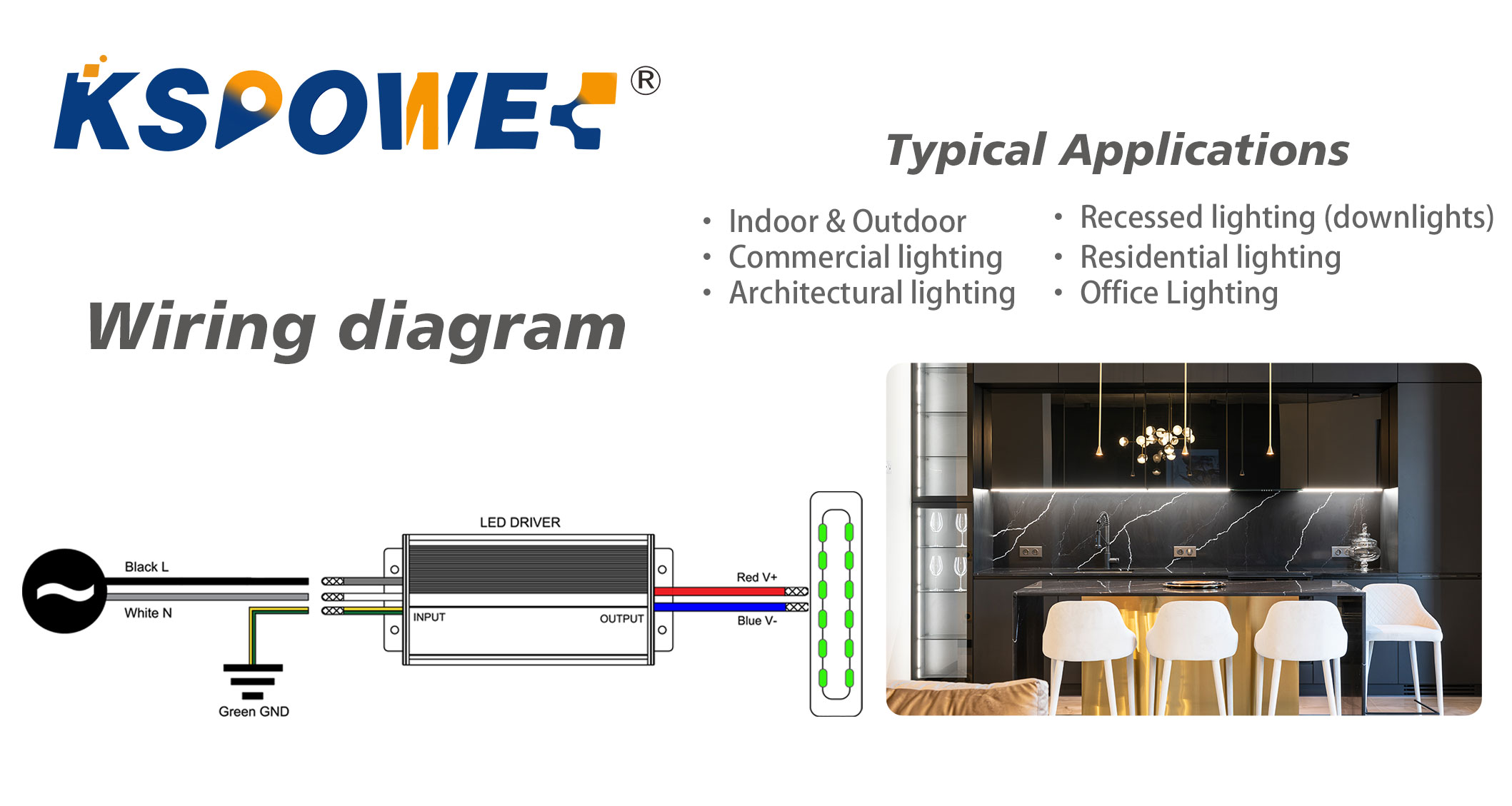 Internal components of LED Driver