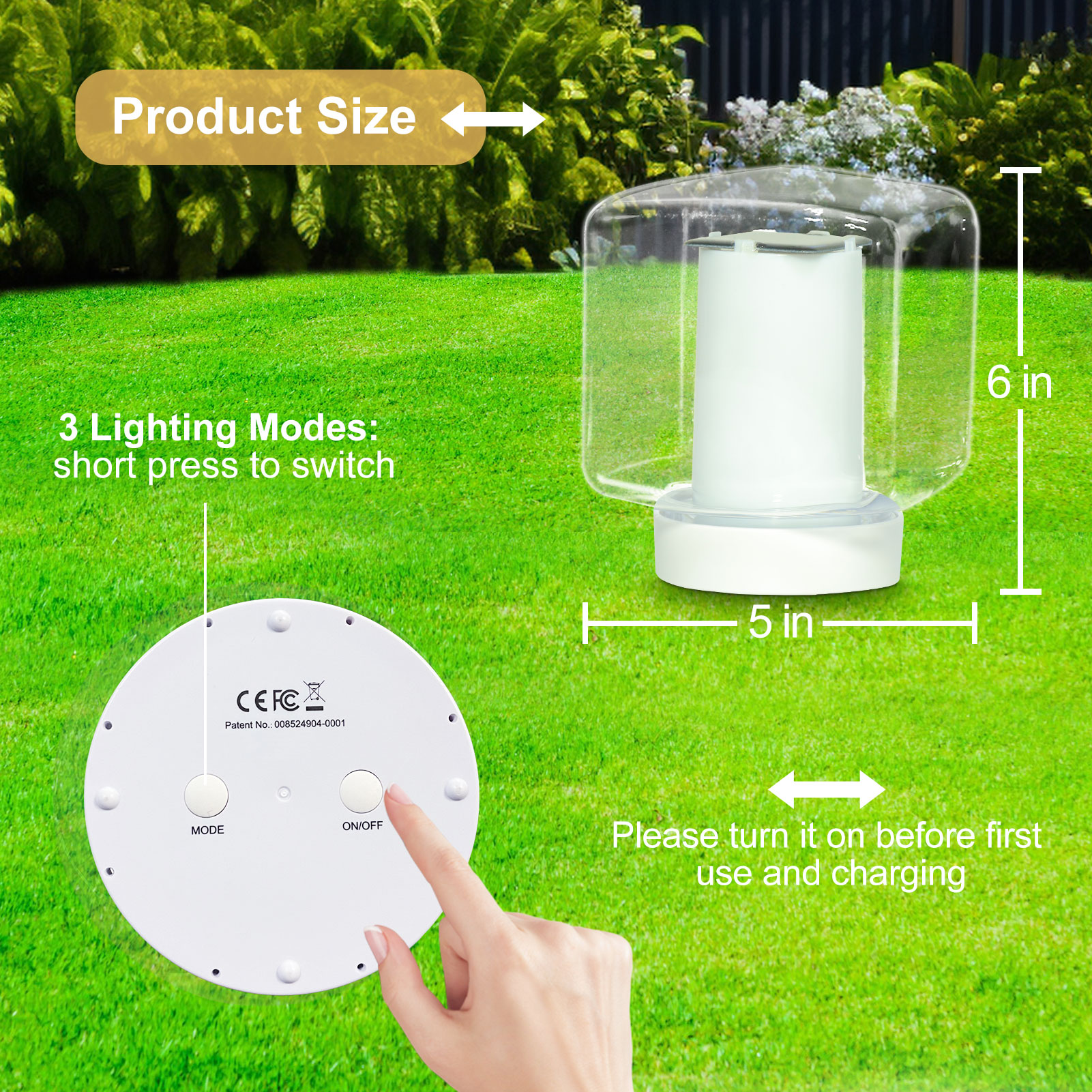 Solar Inflatable Ball Light 2