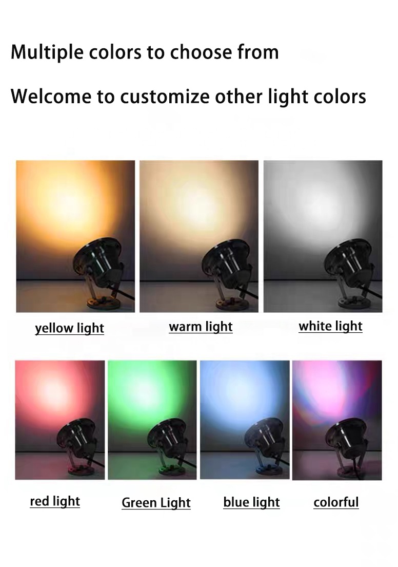 High Power IP67 Waterproof Stainless Steel Swimming Pool Light, 1-to-4 LED Underwater Light, Solar LED Spotlight
