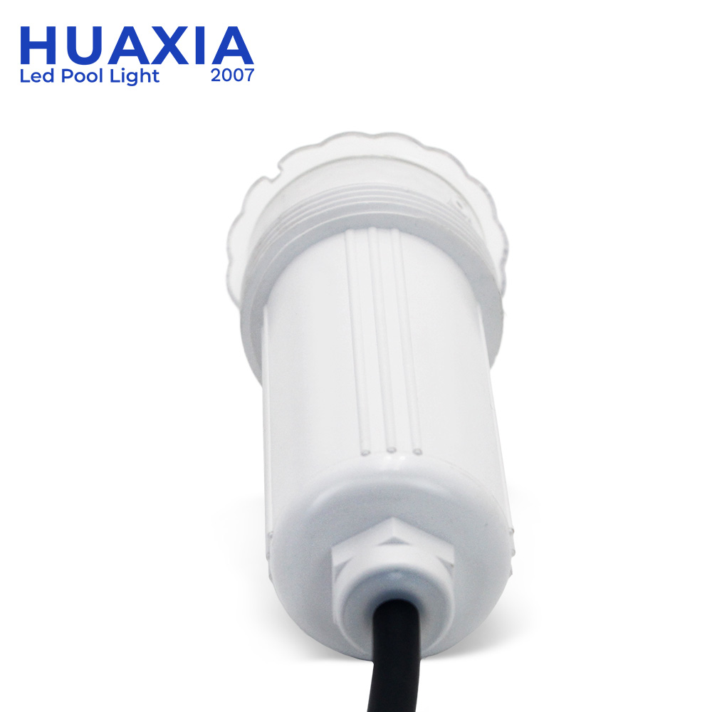 HUAXIA 1.5" Nicheless LED Pool Light IP68 Waterproof RGB Warm White Remote Spa Underwater Lamp for Vinyl Liner Concrete Pool