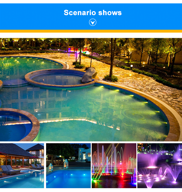 Recessed LED Pool Light PAR56 International LED Bulb Par56 Swimming Pool Light for Vinyl Liner Pool