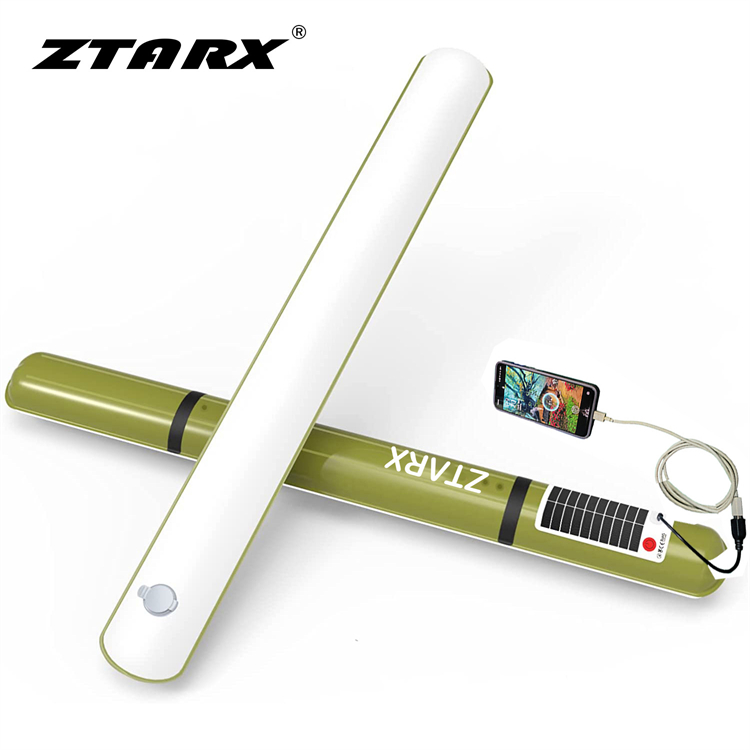 Solar Ztarx S86 Portable Inflatable and Foldable Light 86cm Magnetic LED air Tube Light IPX7 Waterproof Swimming Pool Party
