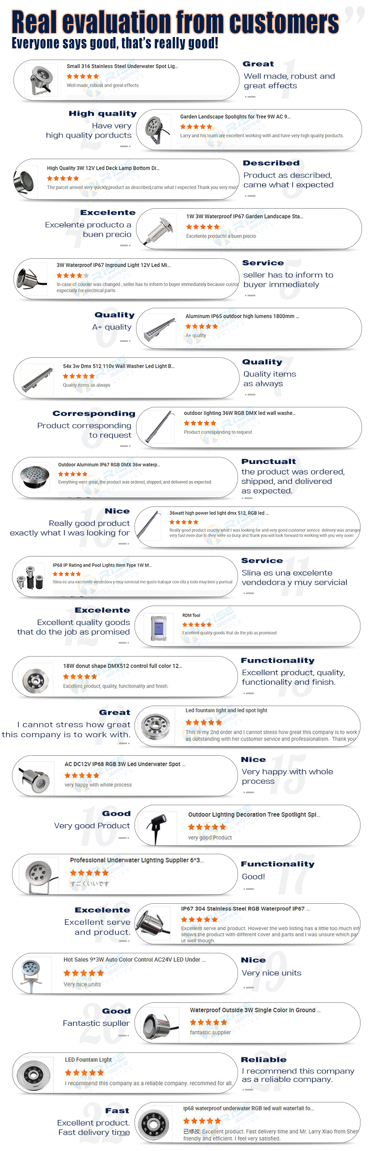 Customer direct feedback statement screenshot