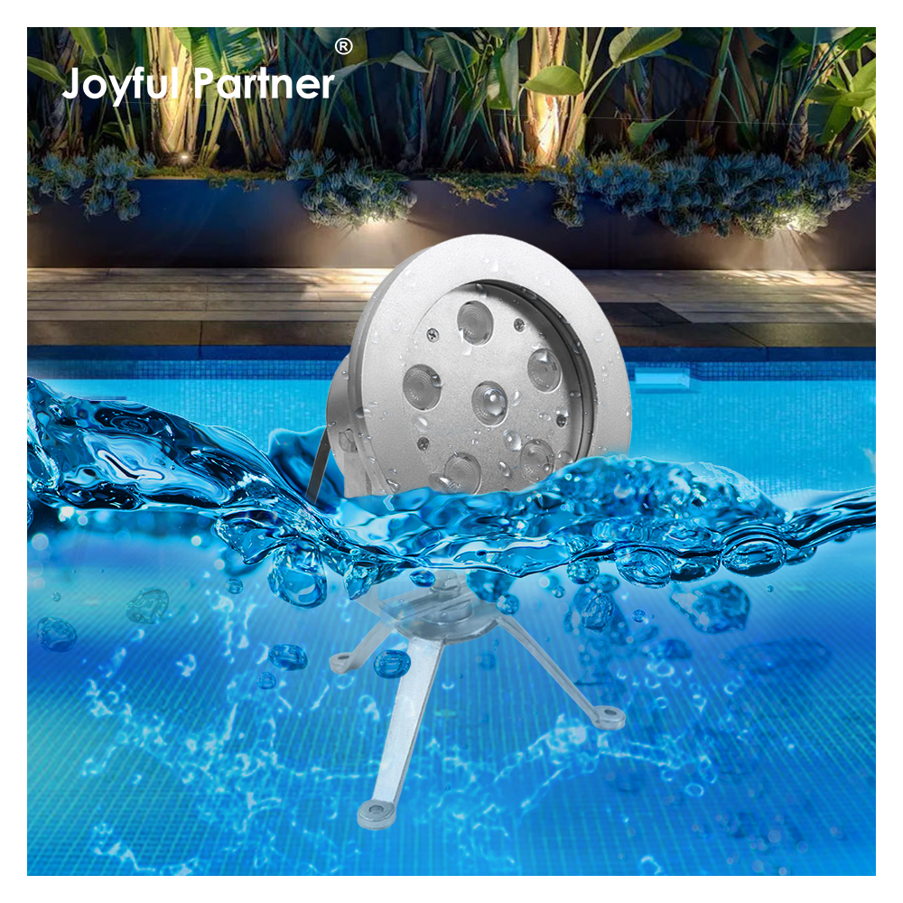 China Professional Stainless Steel IP68 RGBW 4in1 Low Voltage LED Underwater Lamp Landscape Spotlight Pool Lights