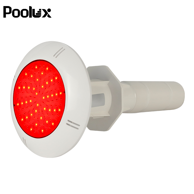 Liner Pool Accessories 178MM Threading PC LED Vinyl Pool Light for Fiberglass &amp; Concrete Pool