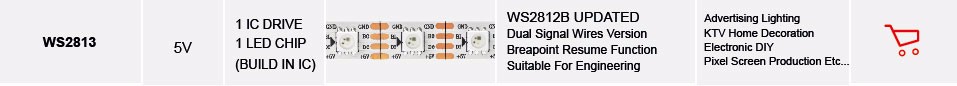 High Quality Pool Lighting DC12V 30 48 60 96Leds Rgbic Outdoor Waterproof Addressable Led Strip Ip68 Ws2811