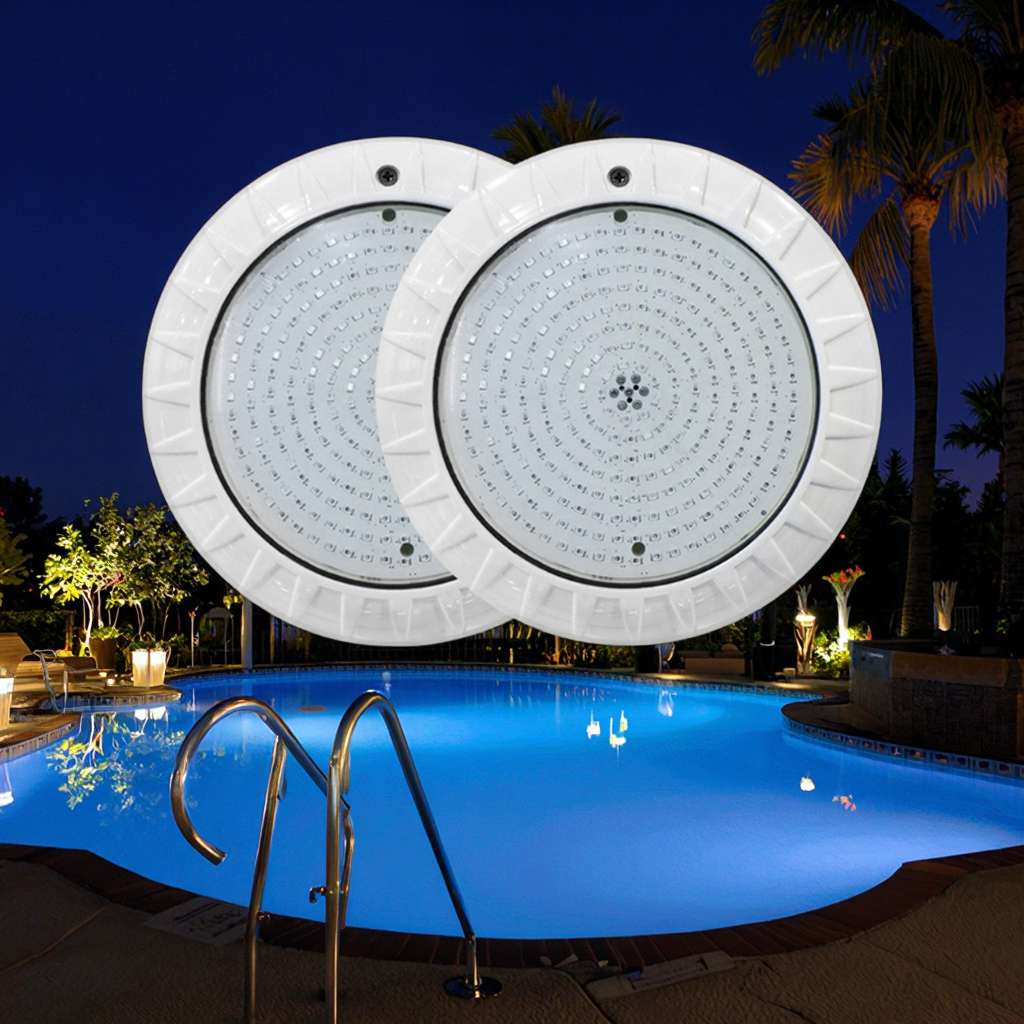 Water Faery 12V IP68 Underwater LED Swimming Pool White 10W to 35W Remote Control Durable for Safe Low Voltage Pool Light