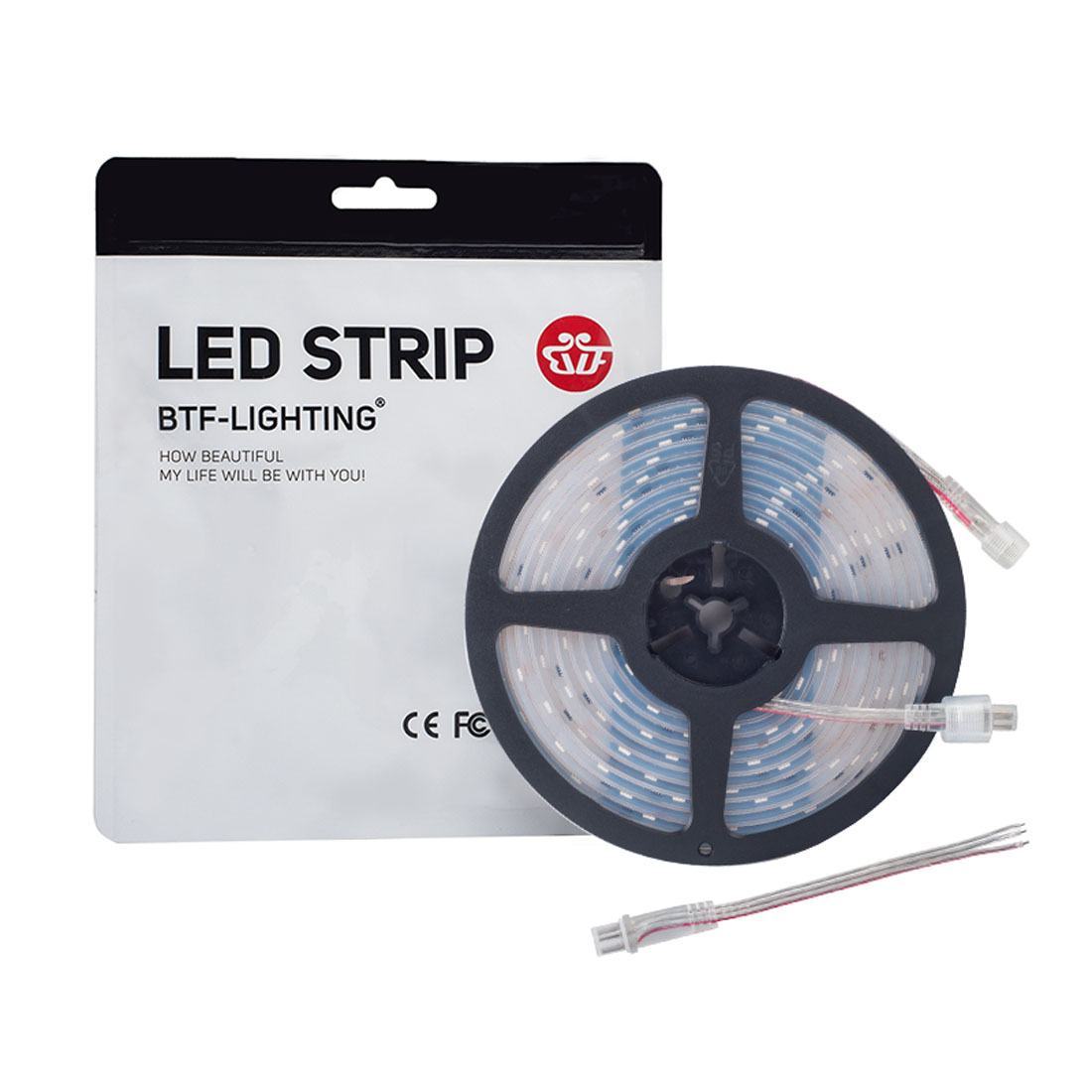 High Quality Pool Lighting DC12V 30 48 60 96Leds Rgbic Outdoor Waterproof Addressable Led Strip Ip68 Ws2811