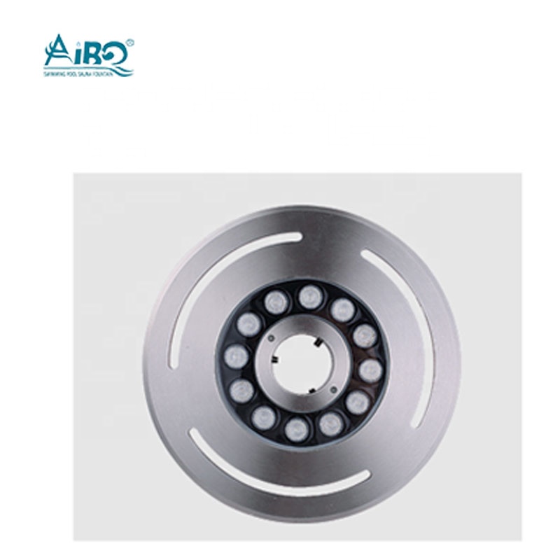 Stainless Steel Multi-directional Jet Nozzle LED Underwater Diving Light IP68 Landscape Spotlight