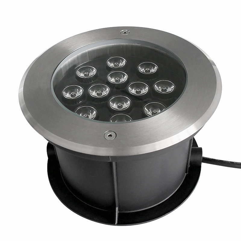 12W DMX RGB/Single Color LED IP68 Waterproof Stainless Steel Underwater Spot Light For Swimming Pool &amp; Landscape