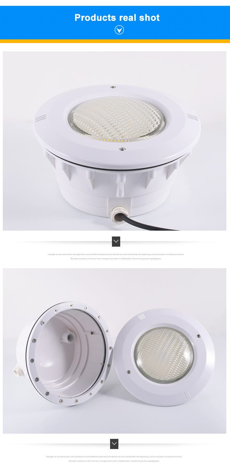 Recessed LED Pool Light PAR56 International LED Bulb Par56 Swimming Pool Light for Vinyl Liner Pool