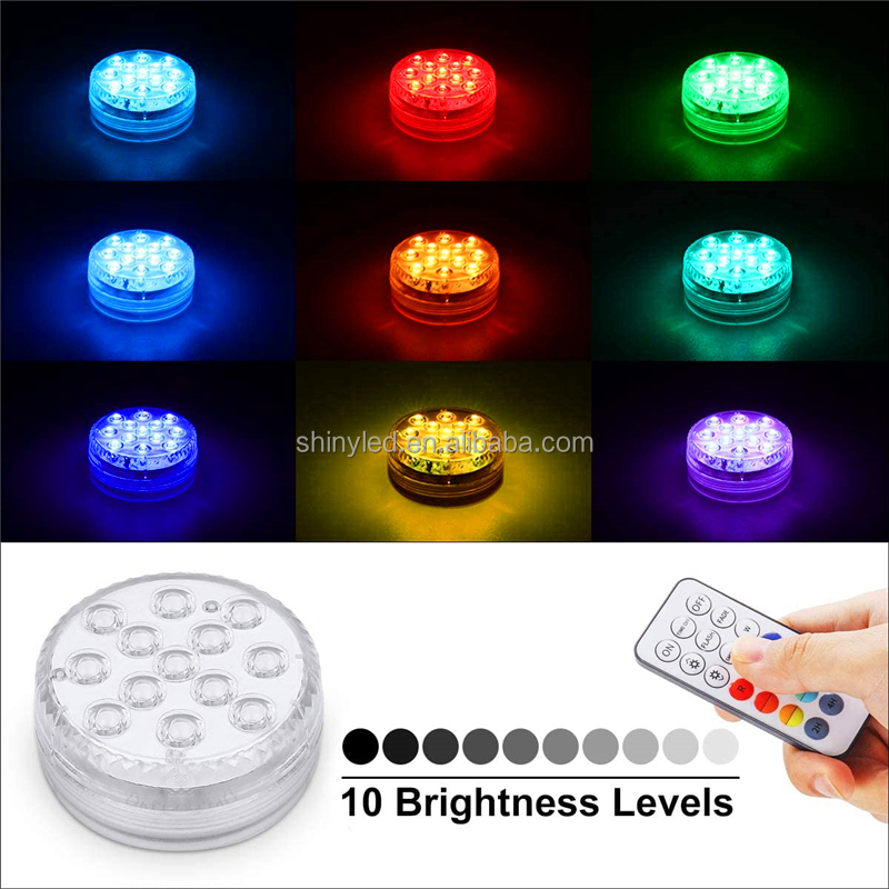 Waterproof IP68 Light Color Modes