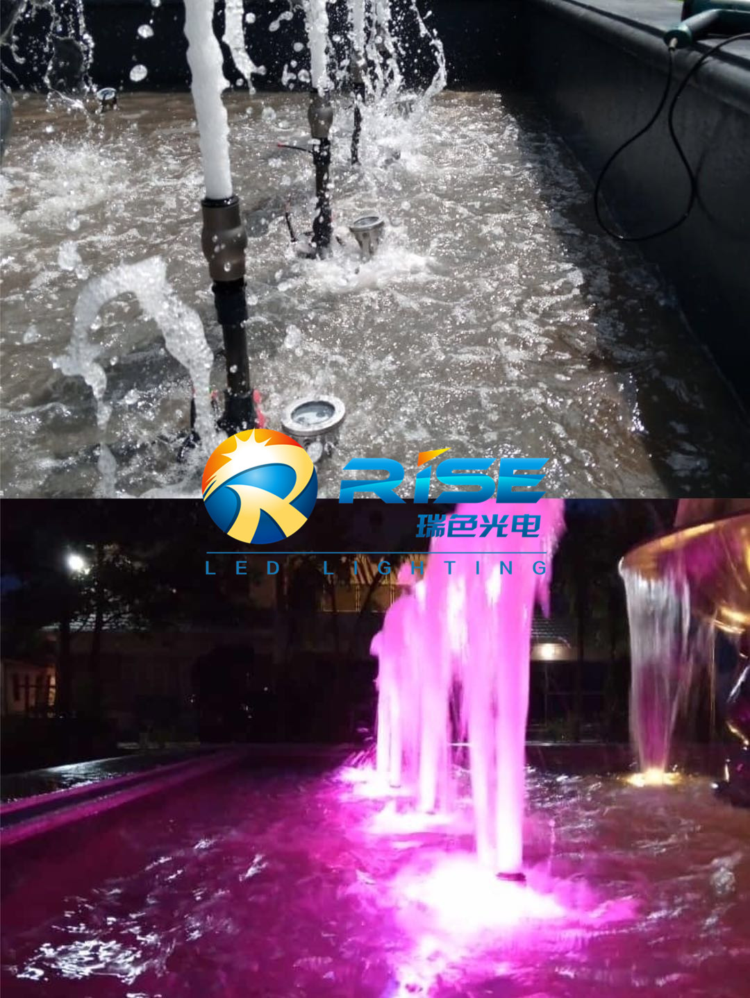 Hotel Pool Underwater Color Changing LED Lights