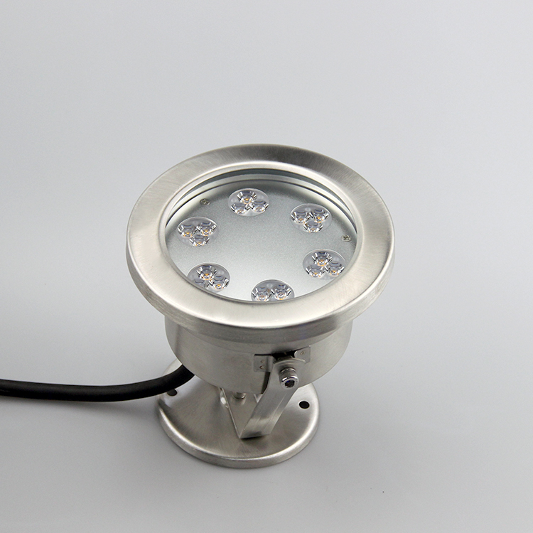 Outdoor Submersible Ip68 Waterproof Stainless Steel Rgbw Warm White DMX Floating Led Fountain Swimming Pool Underwater Light