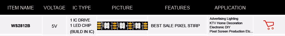 High Quality Pool Lighting DC12V 30 48 60 96Leds Rgbic Outdoor Waterproof Addressable Led Strip Ip68 Ws2811
