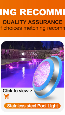 12V AC Ip68 Waterproof Par56 Above Ground Abs Smd2835 Remote Control Multicolor Underwater Rgb Swim Led Recessed Pool Lamp