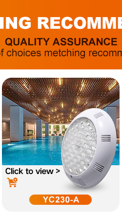 Recessed LED Pool Light PAR56 International LED Bulb Par56 Swimming Pool Light for Vinyl Liner Pool