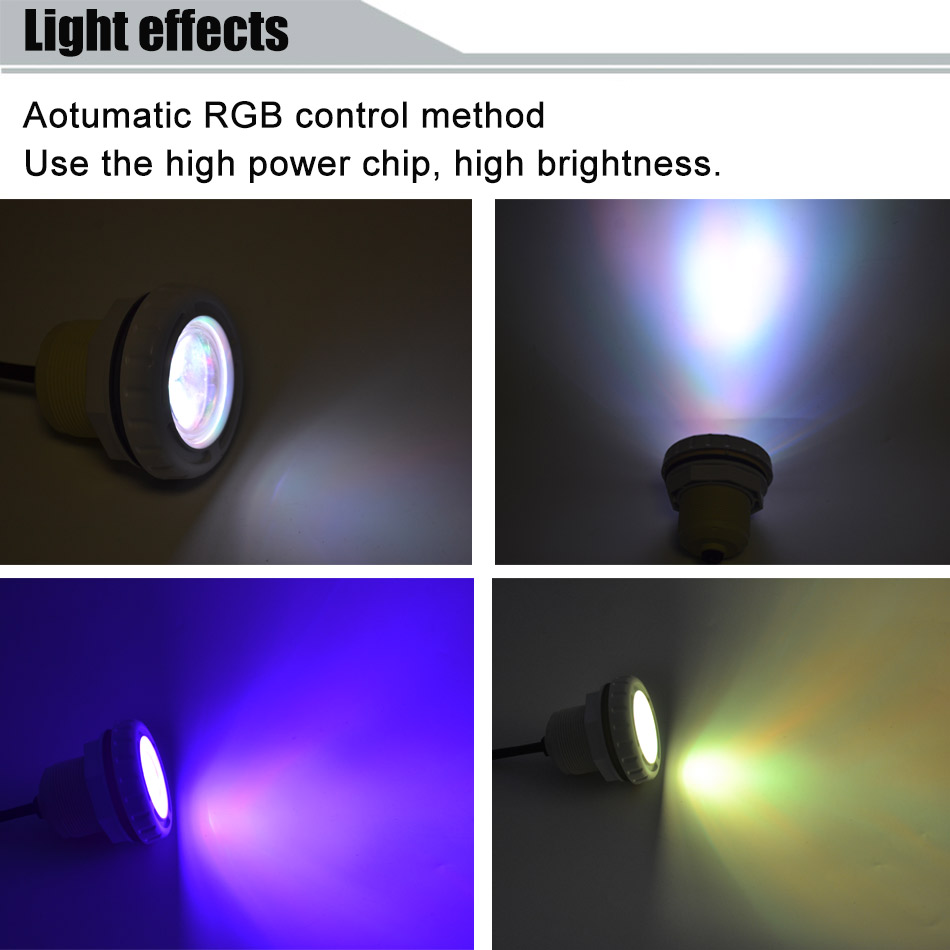 Waterproof Test Pool Light