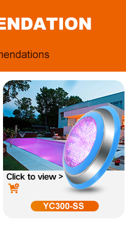 Recessed LED Pool Light PAR56 International LED Bulb Par56 Swimming Pool Light for Vinyl Liner Pool