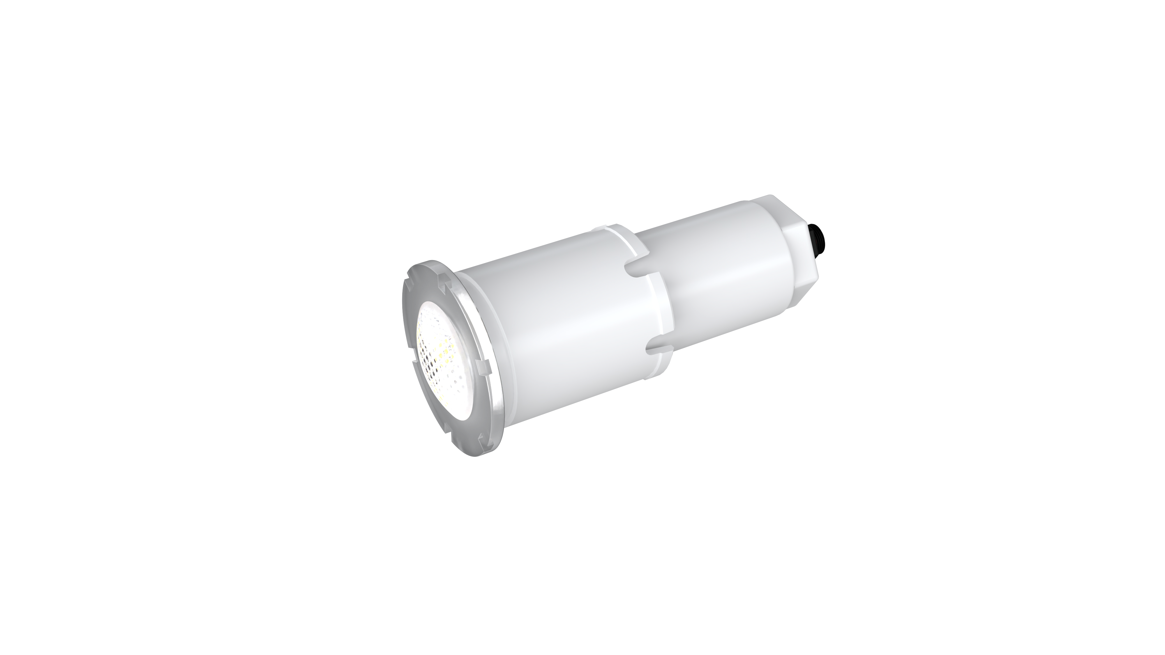 Nicheless ABS LED Pool Spa Light for 1 1/2 Inch Return Fitting