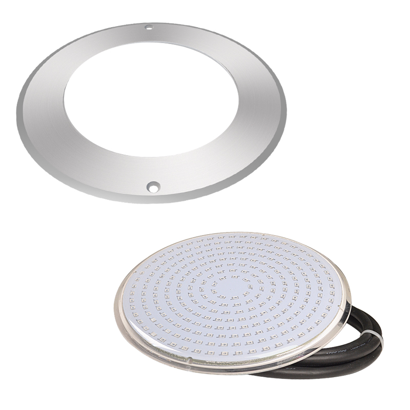 HOTOOK 7mm Slim Newest Led Underwater SMD 316SS Stainless Steel AV12 Volt Wifi Remote Control Spa Light Resin Filled Pool Lights