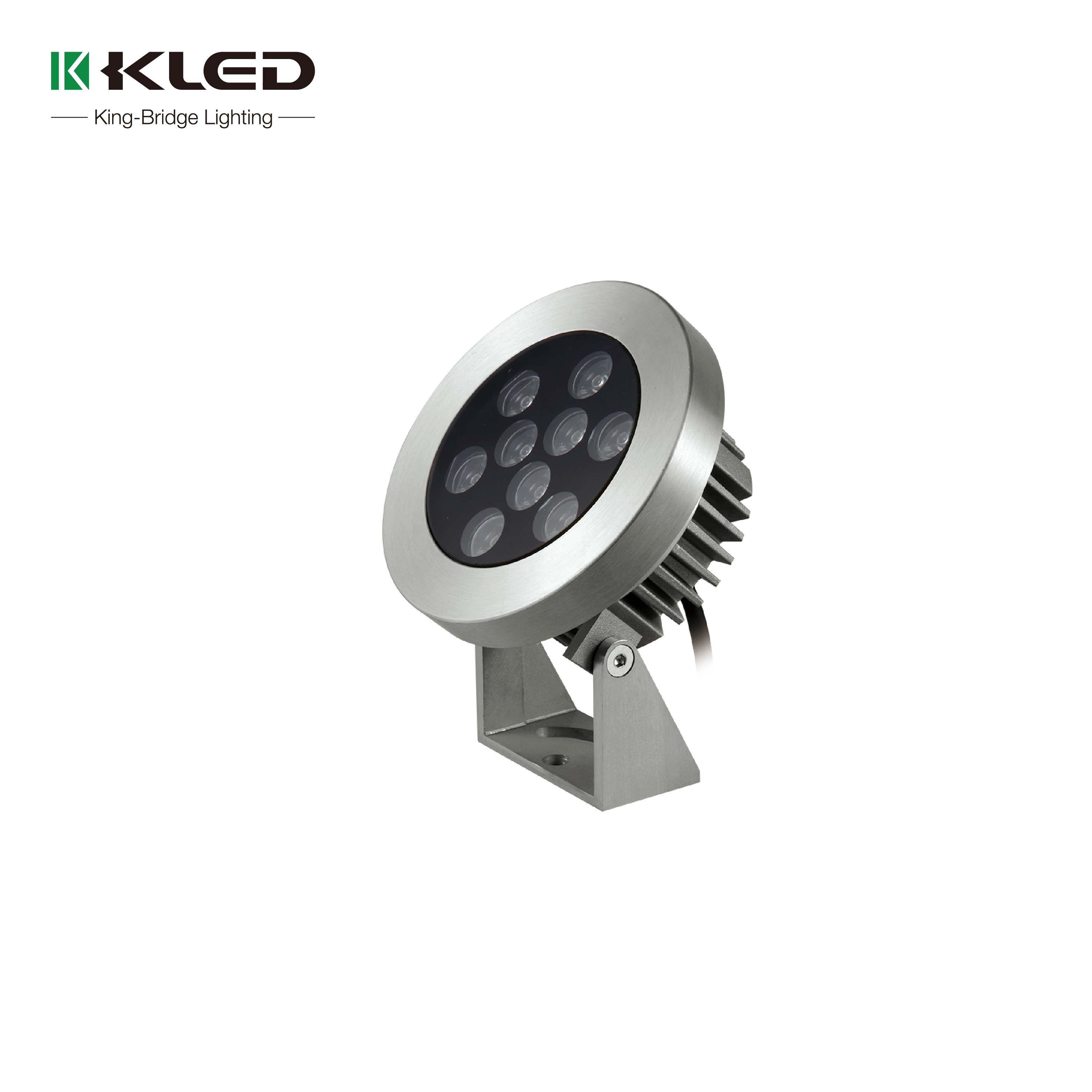 Underwater Aluminum Alloy LED Pool Light 40W IP68 Waterproof Round Color Change RGBW Led Outdoor Light Underwater Stainless 314