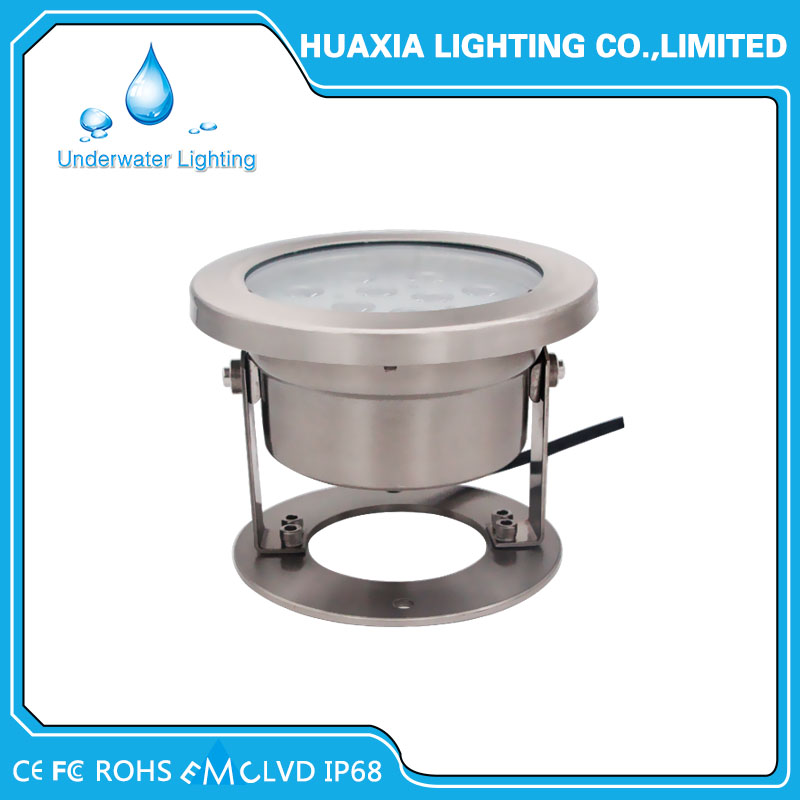 High Power IP68 Waterproof Stainless Steel Swimming Pool Astral 36W LED Underwater Light Solar Powered LED Spot Light